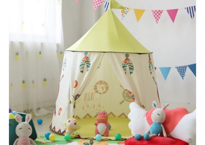 Tipi indien pour enfants Beige 125 cm