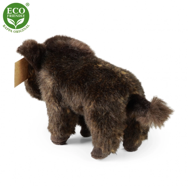 Sanglier en peluche 20 cm ÉCOLOGIQUE