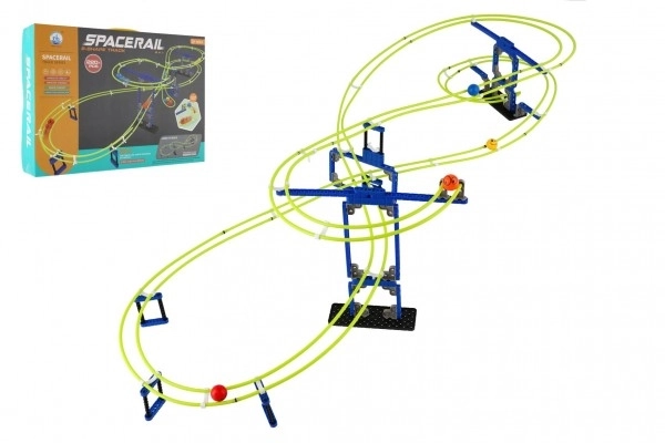 Piste de billes spacerail plastique 220 pcs dans boîte 39x28x7cm