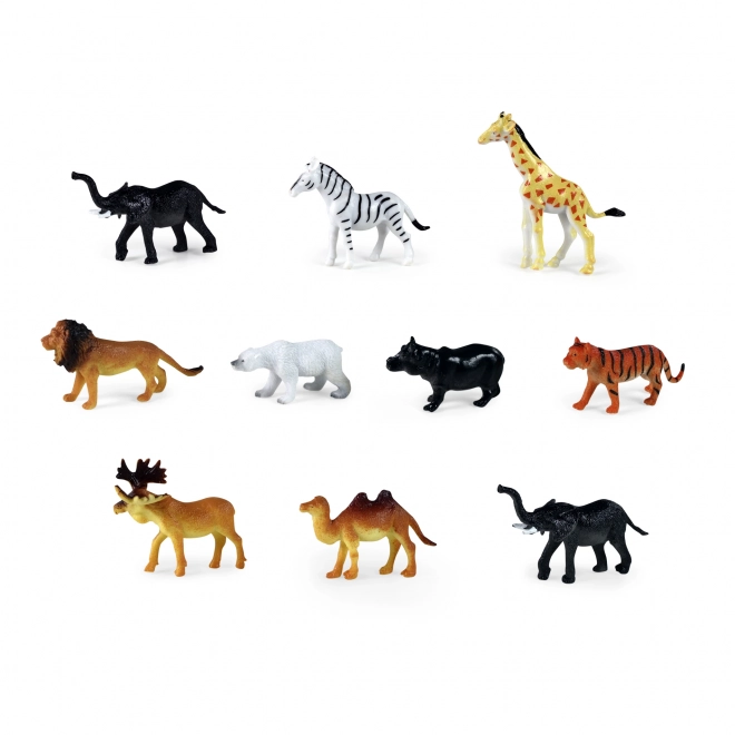 Figurines Rappa mini ZOO d'animaux sauvages