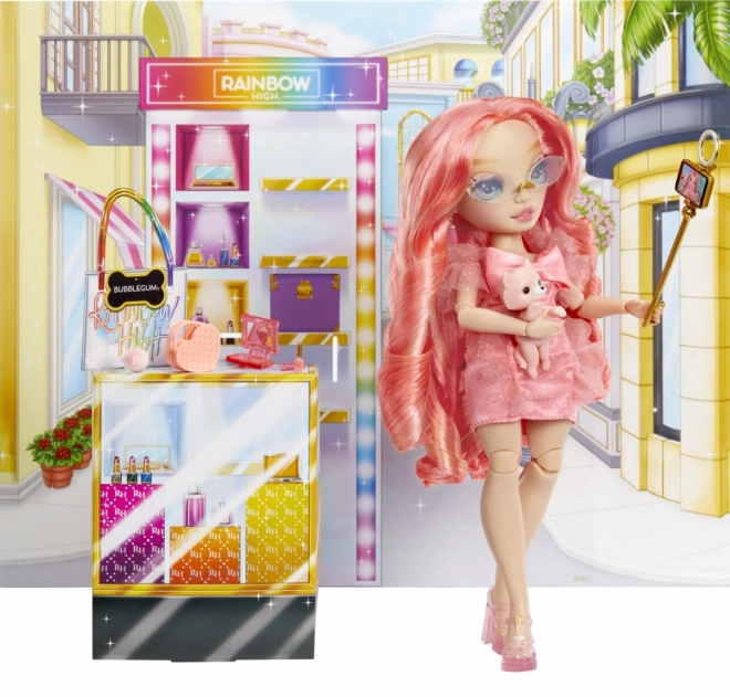 Rainbow High New Friends Poupée de mode - Pinkly Paige Pink