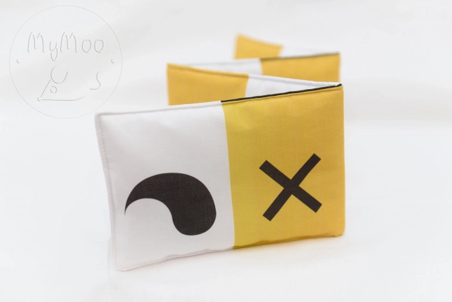 MyMoo Livre textile contrasté
