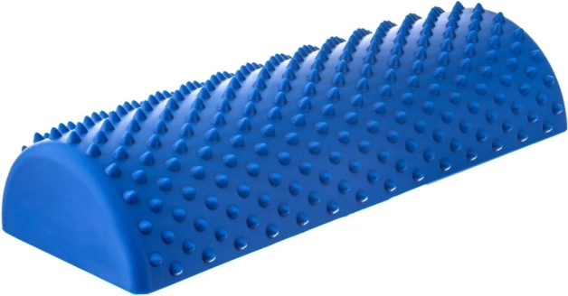 Demi-rouleau de massage à pointes bleues