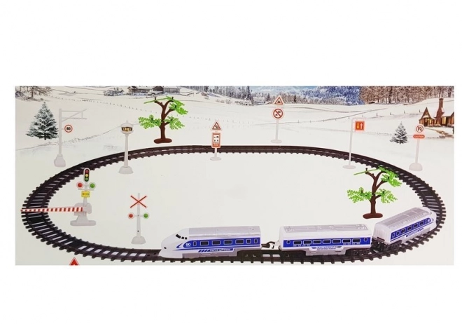 Ensemble de train électrique Pendolino avec effets