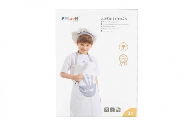 Tablier de cuisine et toque pour enfants