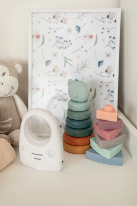 Tour en silicone et anneau de dentition Ourson