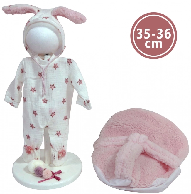 Llorens M635-86 vêtements pour poupée bébé NEW BORN taille 35-36 cm
