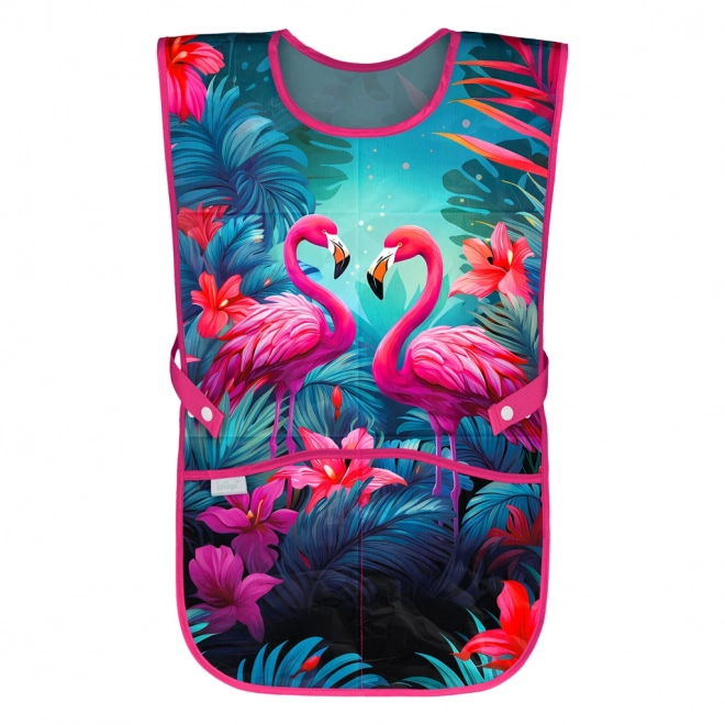 BAAGL Tablier pour enfants Flamants roses