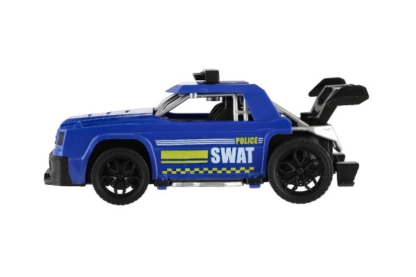 Voiture de course en plastique à inertie - 16 cm
