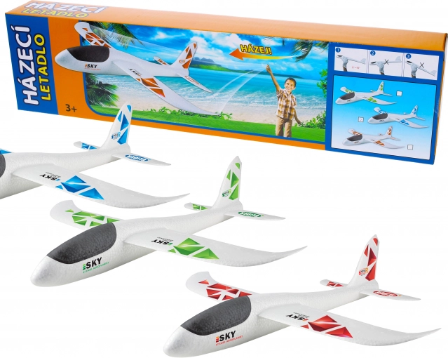 Avion planeur en mousse 47 × 49 cm