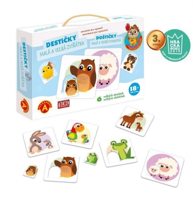 Plaquettes petits et grands animaux