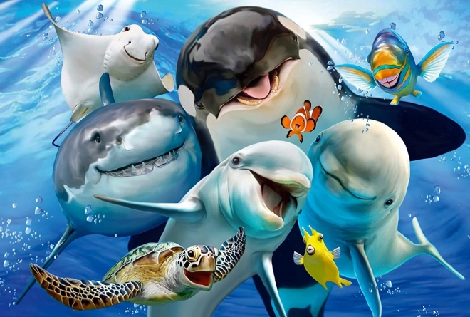 Puzzle Amis sous-marins 200 pièces