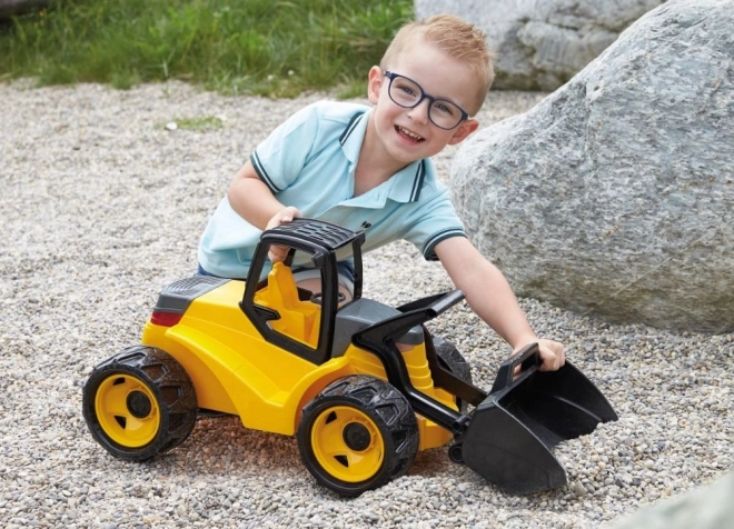 Grand chargeur jaune-noir Giga Trucks