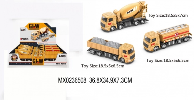 Modèle de camion en métal