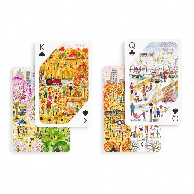 Cartes à jouer Quatre saisons de Michael Storrings