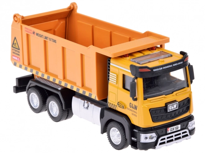 Camion basculant avec effets sonores et lumineux