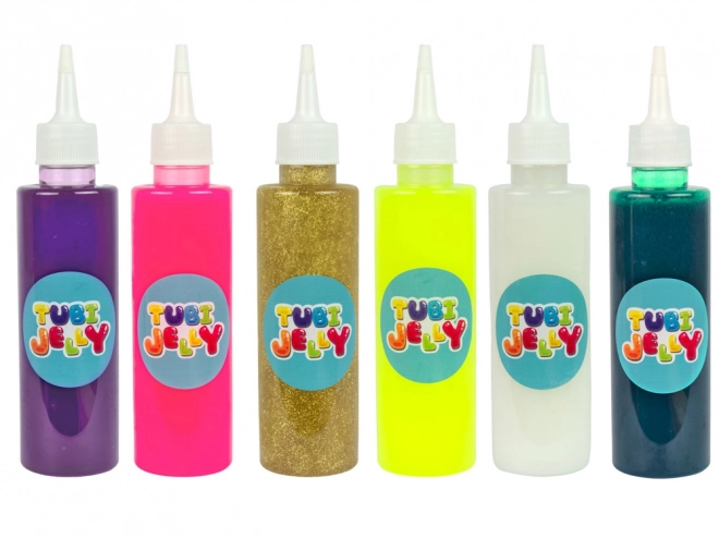 Tubi Jelly set créatif sirène 6 couleurs figurines gélifiées