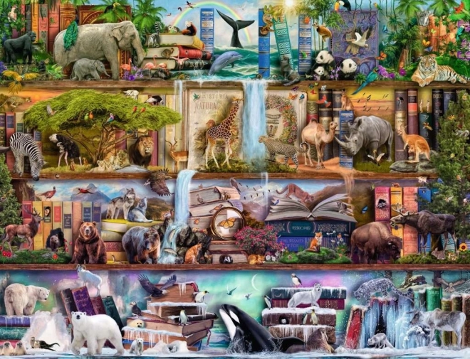 Puzzle Ravensburger Royaume des animaux sauvages 2000 pièces