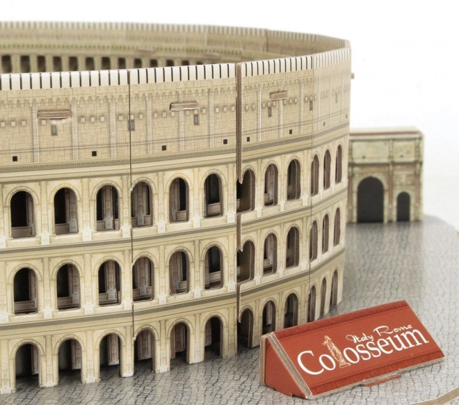Modèle de puzzle 3D détaillé du Colisée