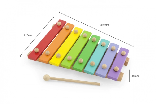 Xylophone en bois pour enfants