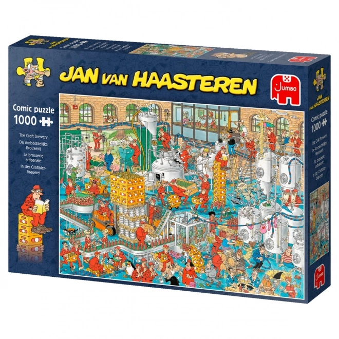 Puzzle Brasserie Artisanale 1000 pièces de Jan van Haasteren