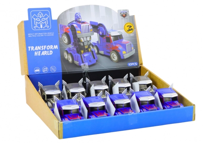 Auto-robot camion 2v1 robot 2 couleurs