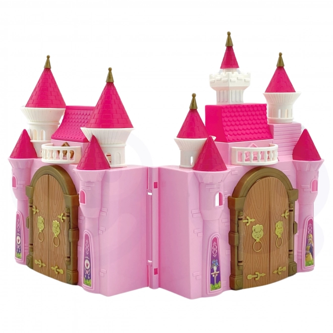 Château magique interactif avec carrosse et accessoires