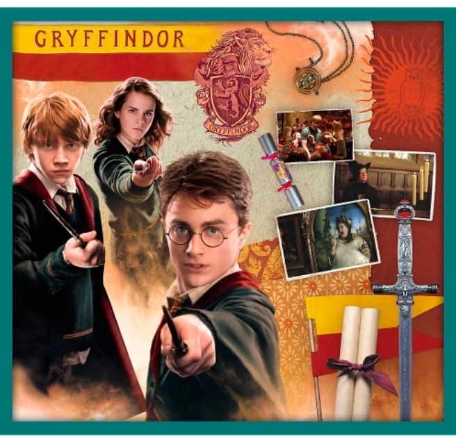 Puzzle Harry Potter - Dans le monde d'Harry Potter 10 en 1