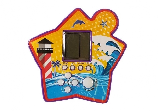 Jeu électronique de poche Tetris étoile violette