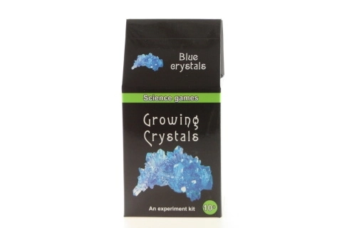 Mini kit chimique cristaux croissants - bleu