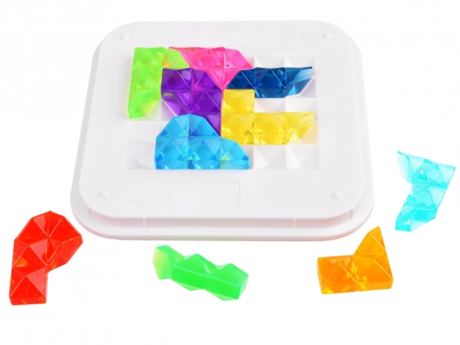Puzzle en diamants colorés
