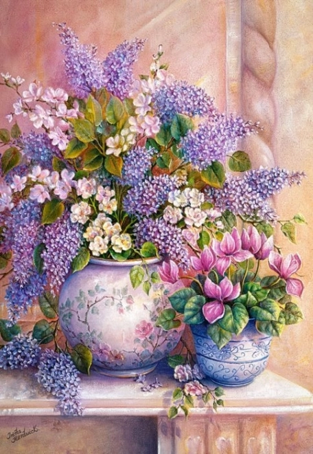 Puzzle Castorland 1500 pièces – fleurs de lys