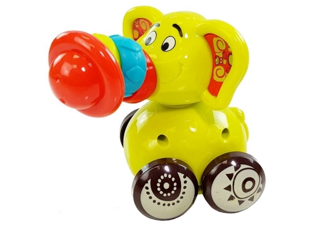 Petite voiture Éléphant pour Bébés avec Tronc Mobile