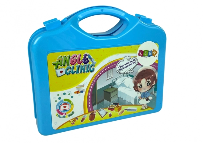 Kit pour petit médecin Stéthoscope bleu