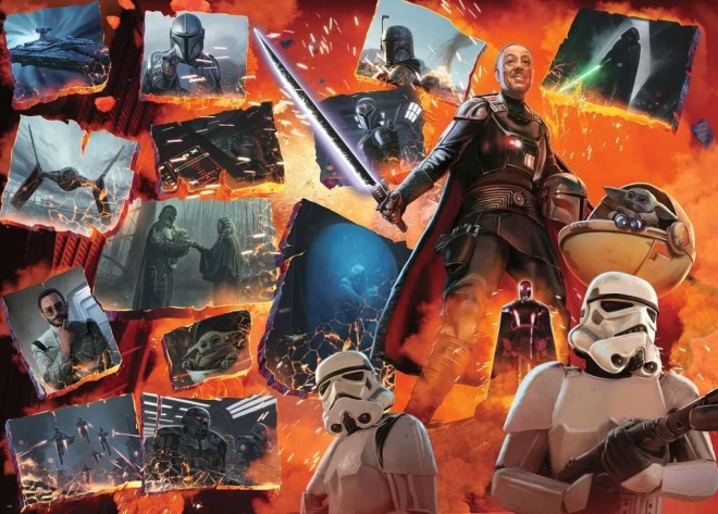Puzzle Star Wars méchants Moff Gideon 1000 pièces