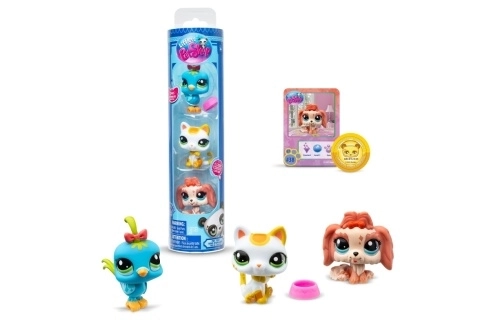 Figurines Littlest Pet Shop 3 pièces