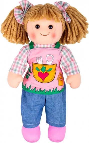 Bigjigs Toys poupée en tissu Elsie 34 cm