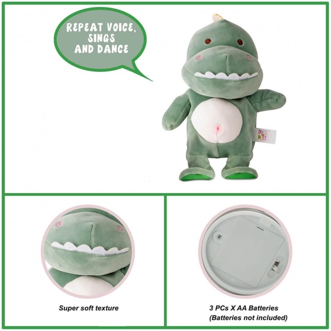 Dinosaure interactif Max vert