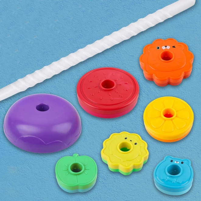 Tour éducative en spirale de petits animaux WOOPIE pour enfants