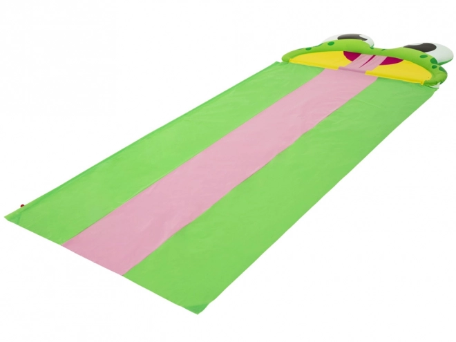 Toboggan aquatique triple Bestway H2O GO! 488 cm grenouille