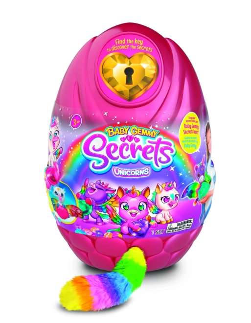 Baby Gemmy licorne avec surprise