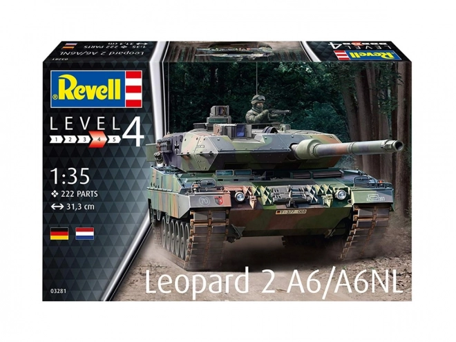Modèle en plastique Leopard 2A6/A6NL
