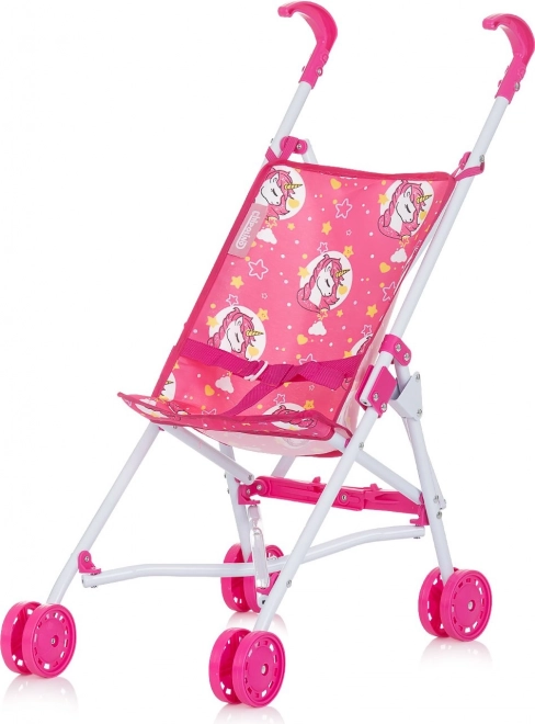 CHIPOLINO Poussette de golf pour poupées Lily – licornes