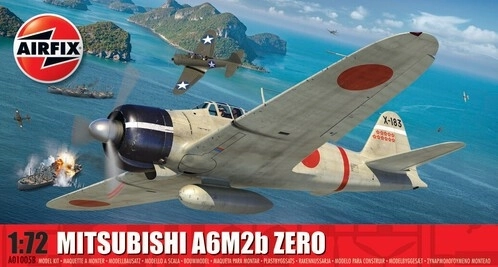 Modèle plastique Mitsubishi A6M2b Zero 1/72