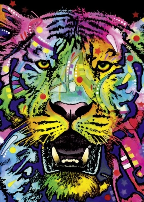 Puzzle Jolly Pets : tigre sauvage