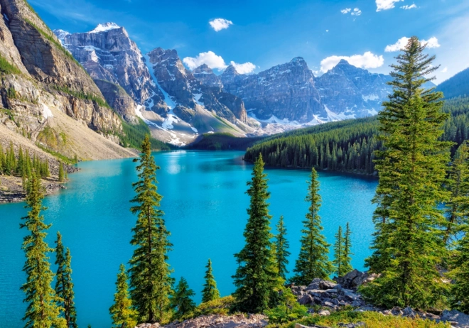 Puzzle 500 pièces Lac Moraine Canada