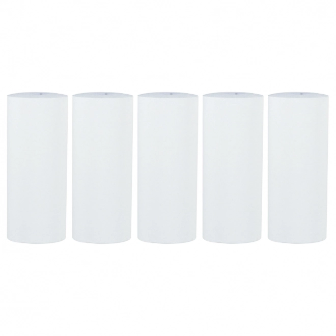 Rouleau de papier thermique pour mini imprimante 5,7 cmx4,5 m 5 pièces