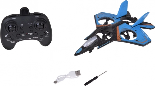 Quadcopter drone télécommandé avec LEDs