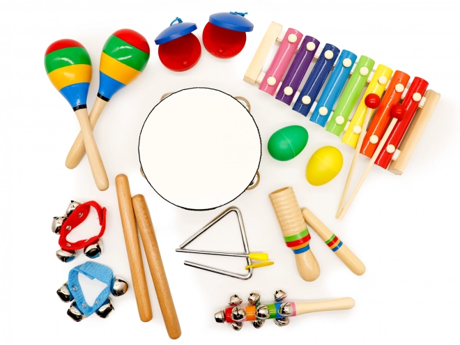 ECOTOYS Set musical dans un sac à dos