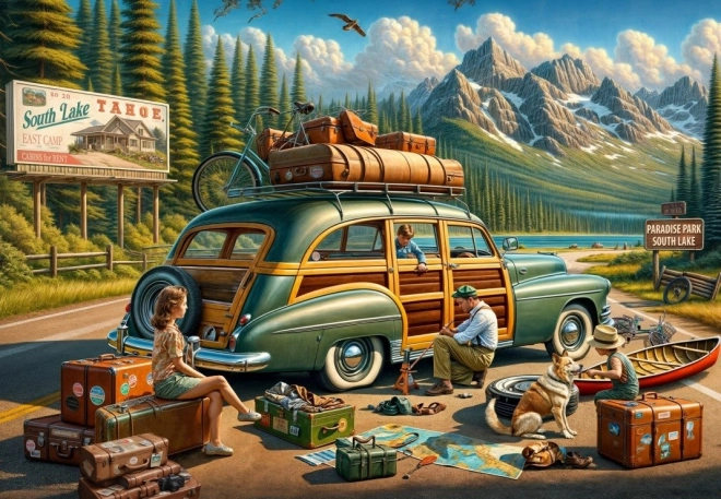 Puzzle Excursions régulières 1000 pièces